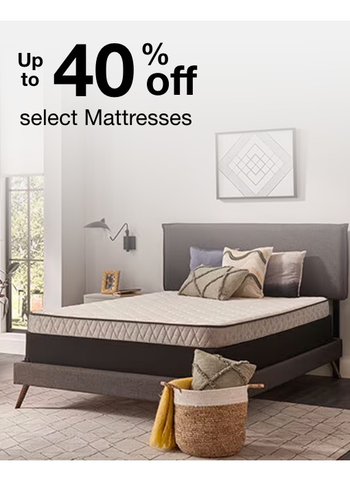 Up to 35% off select Matresses
